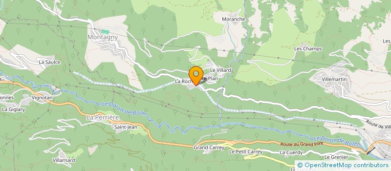 localisation de l'entreprise MADAME MARGUERITE BLANC  MONTAGNY