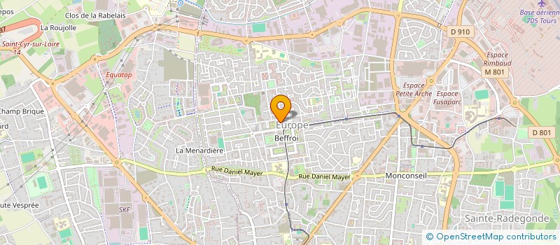 localisation de l'entreprise MADAME MARGUERITE-BLANCHE MEZENE à TOURS