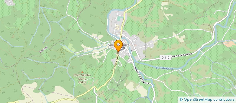 localisation de l'entreprise MADAME MARGUERITE BOUDAREL  VILLEFRANCHE