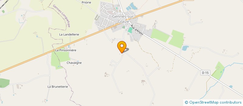 localisation de l'entreprise MADAME MARGUERITE BOUILLER  GENNES-LONGUEFUYE