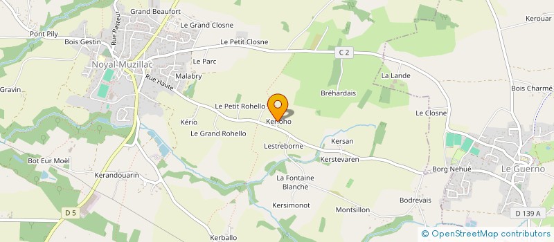 localisation de l'entreprise MADAME MARGUERITE BOURSE à ARZAL