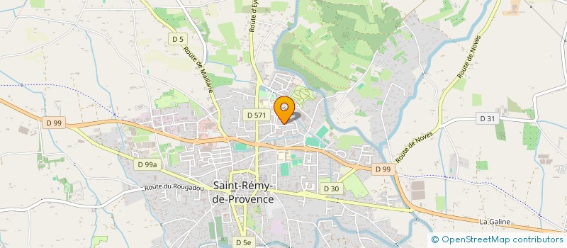 localisation de l'entreprise MADAME MARGUERITE BOUTERIN à ST REMY DE PROVENCE