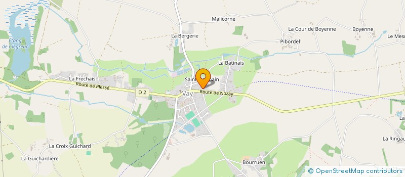 localisation de l'entreprise MADAME MARGUERITE BRICAUD à VAY