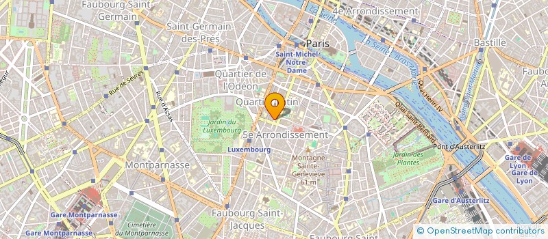 localisation de l'entreprise MADAME MARGUERITE CEROUS à PARIS