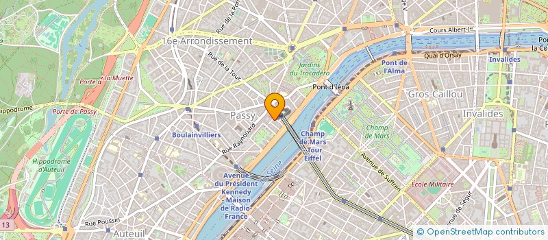 localisation de l'entreprise MADAME MARGUERITE CHAILLOU  PARIS