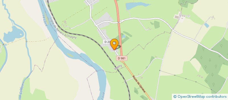 localisation de l'entreprise MADAME MARGUERITE CHARTIER  IMPHY