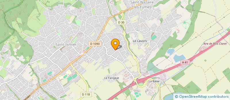 localisation de l'entreprise MADAME MARGUERITE CHATIN à SAINT-ISMIER