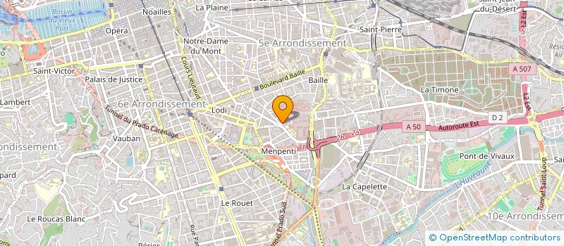 localisation de l'entreprise MADAME MARGUERITE CHESTIAN à MARSEILLE