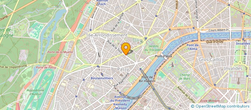 localisation de l'entreprise MADAME MARGUERITE CHEVALIER  PARIS