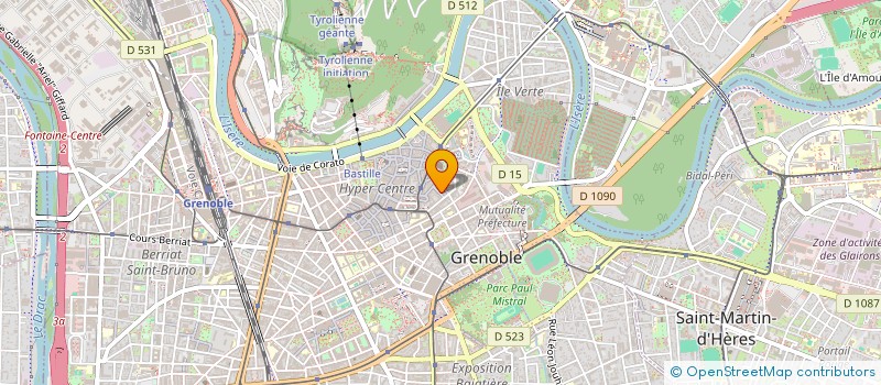 localisation de l'entreprise MADAME MARGUERITE CHIONNA  GRENOBLE