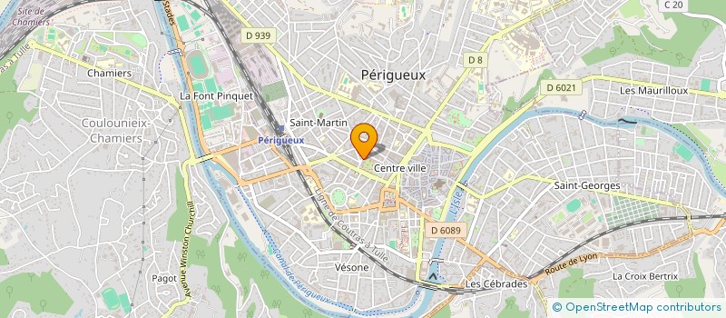 localisation de l'entreprise MADAME MARGUERITE CHOQUART à PERIGUEUX