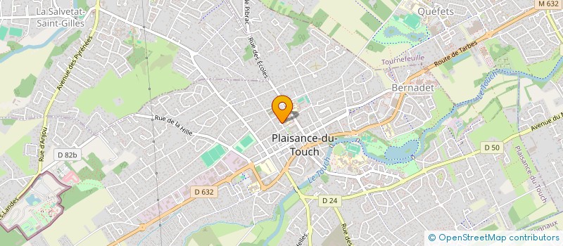 localisation de l'entreprise MADAME MARGUERITE CONTESTIN  PLAISANCE-DU-TOUCH