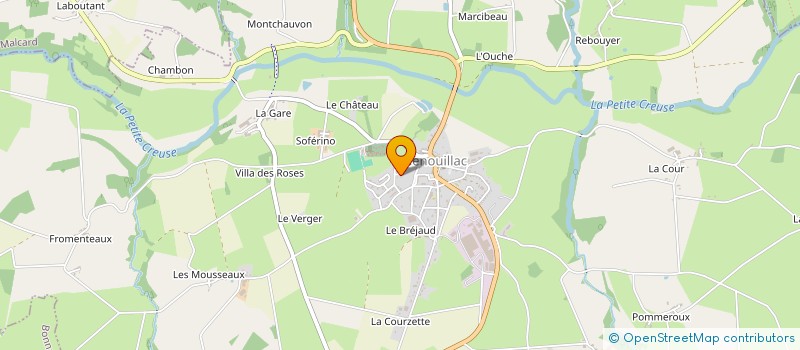 localisation de l'entreprise MADAME MARGUERITE CONTRE à GENOUILLAC