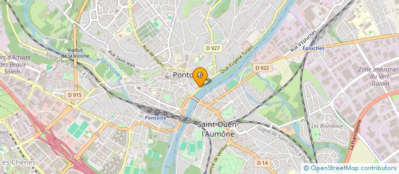 localisation de l'entreprise MADAME MARGUERITE CORNET à PONTOISE
