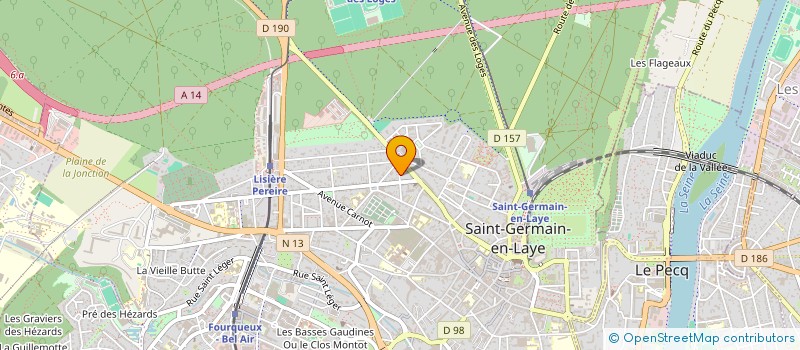 localisation de l'entreprise MADAME MARGUERITE COSSE BRISSAC  SAINT-GERMAIN-EN-LAYE