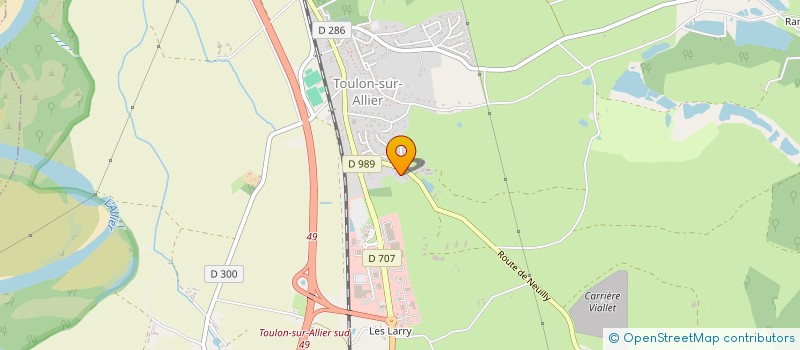 localisation de l'entreprise MADAME MARGUERITE D'ANDIGNE  GENNETINES