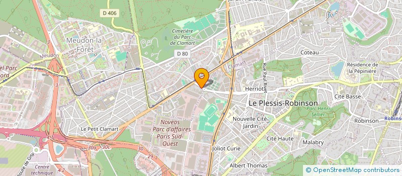 localisation de l'entreprise MADAME MARGUERITE DA SILVA FERNANDES à CLAMART