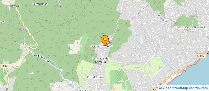 localisation de l'entreprise MADAME MARGUERITE DALMASSO  COGOLIN