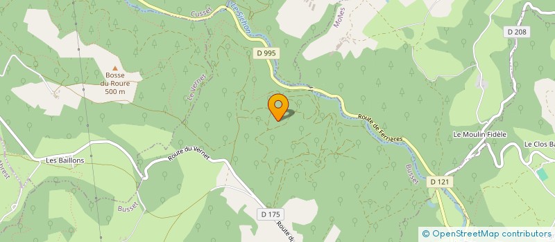 localisation de l'entreprise MADAME MARGUERITE DE BOURBON  BUSSET