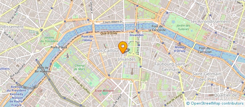 localisation de l'entreprise MADAME MARGUERITE DE BOURGOING  PARIS