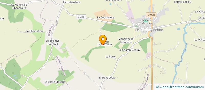 localisation de l'entreprise MADAME MARGUERITE DE MONS à LE PIN-LA-GARENNE