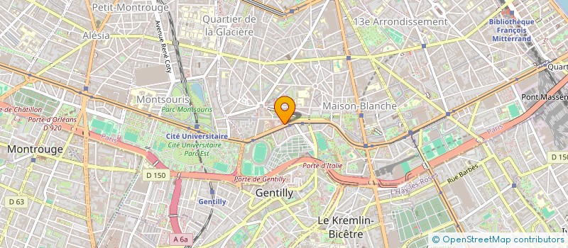 localisation de l'entreprise MADAME MARGUERITE DEBOUZY  PARIS