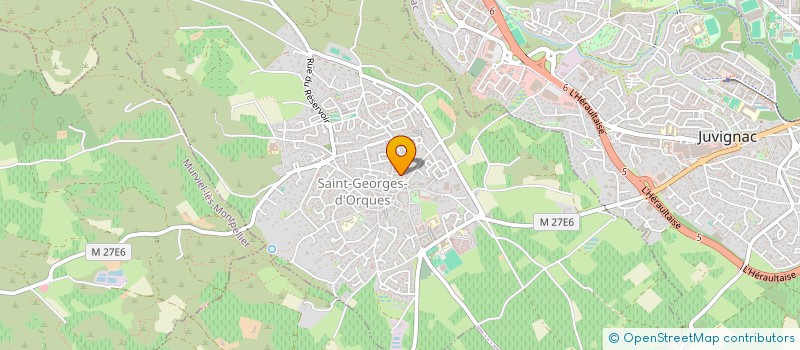 localisation de l'entreprise MADAME MARGUERITE DECOUARD  SAINT-GEORGES-D'ORQUES