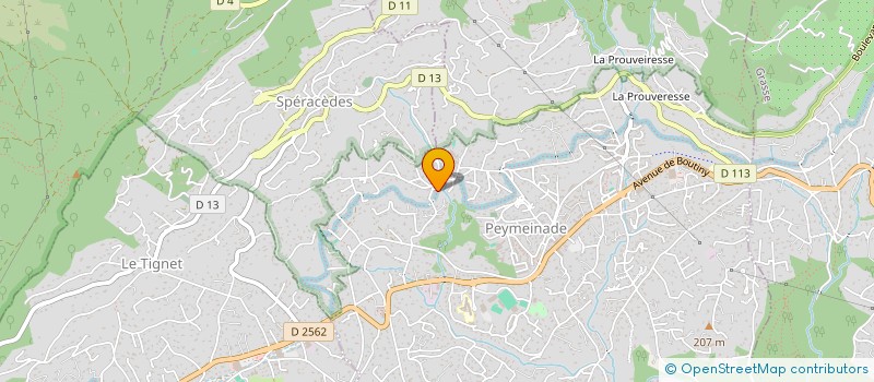 localisation de l'entreprise MADAME MARGUERITE DOR  PEYMEINADE