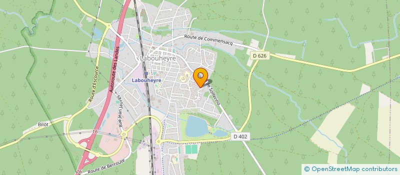 localisation de l'entreprise MADAME MARGUERITE DUCOURNEAU  ESCOURCE