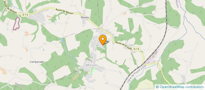 localisation de l'entreprise MADAME MARGUERITE DUFORT  HABAS