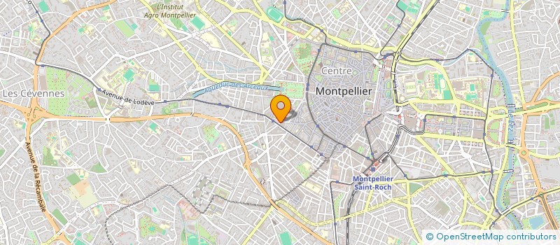 localisation de l'entreprise MADAME MARGUERITE DUMAS à MONTPELLIER