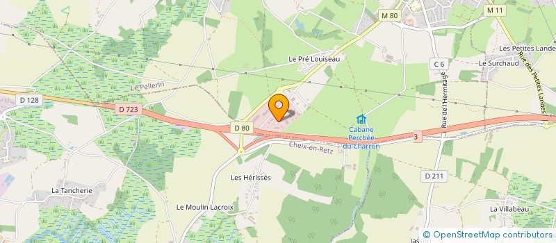 localisation de l'entreprise MADAME MARGUERITE DURET  PELLERIN (LE)