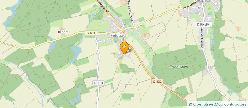 localisation de l'entreprise MADAME MARGUERITE EGMANN  FELDBACH