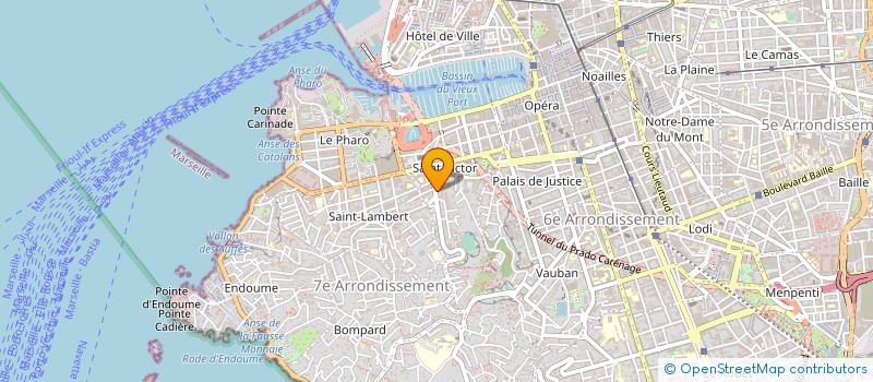 localisation de l'entreprise MADAME MARGUERITE ELIVEDT à MARSEILLE