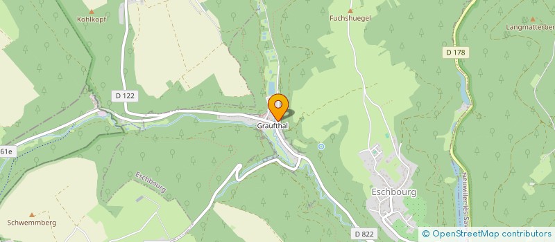 localisation de l'entreprise MADAME MARGUERITE ERNST  ESCHBOURG