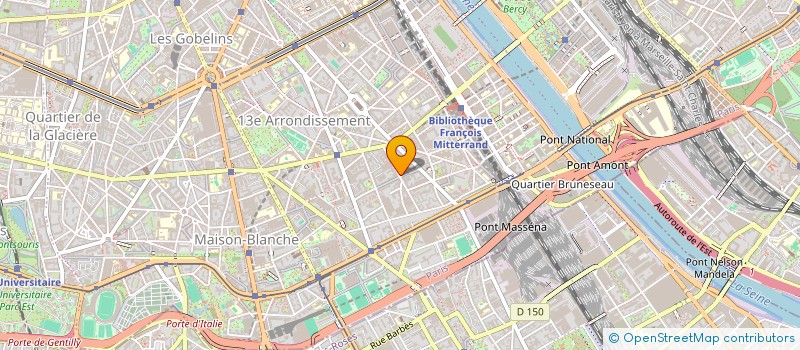 localisation de l'entreprise MADAME MARGUERITE FATUS  PARIS