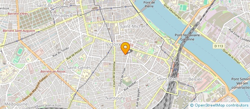 localisation de l'entreprise MADAME MARGUERITE FERRAND  BORDEAUX