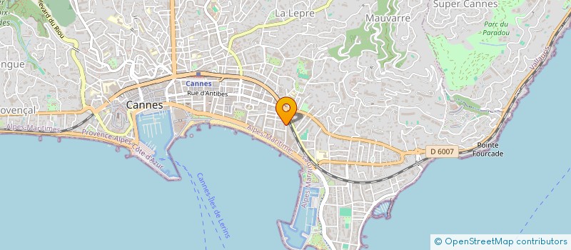 localisation de l'entreprise MADAME MARGUERITE FERREIRA DA COSTA NUNES à CANNES