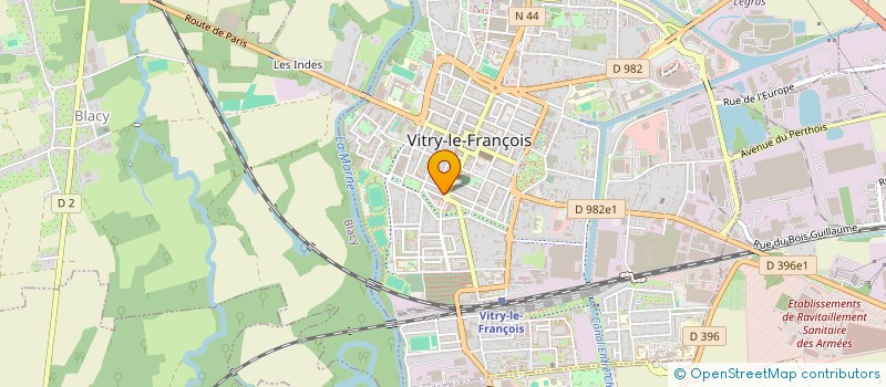 localisation de l'entreprise MADAME MARGUERITE FONTAINE  SAINT-ANDRE