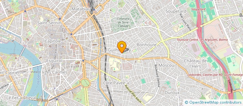 localisation de l'entreprise MADAME MARGUERITE FONTANIE à TOULOUSE