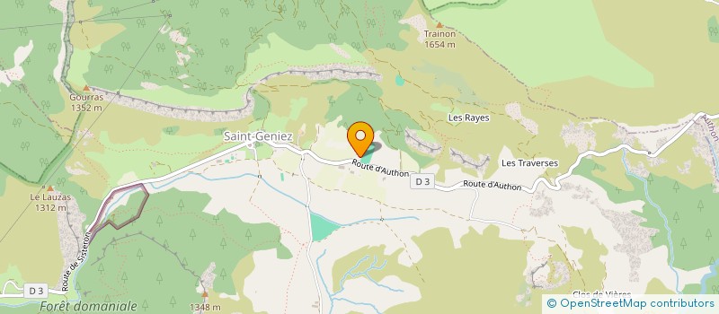 localisation de l'entreprise MADAME MARGUERITE FRULEUX  SAINT-GENIEZ