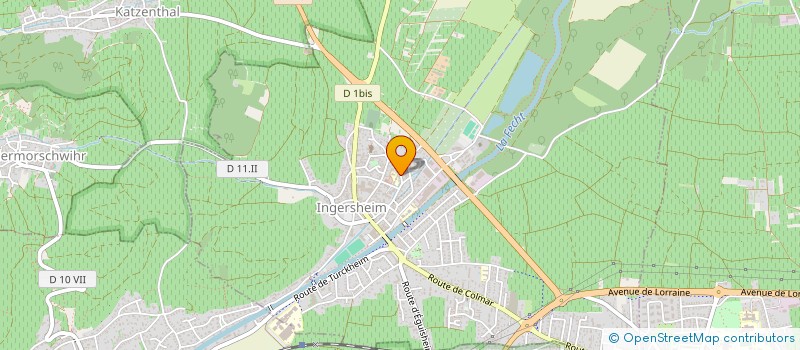 localisation de l'entreprise MADAME MARGUERITE FUSSNEN  INGERSHEIM