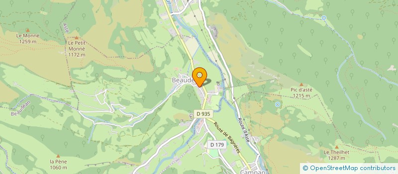 localisation de l'entreprise MADAME MARGUERITE GARCIA  BEAUDEAN