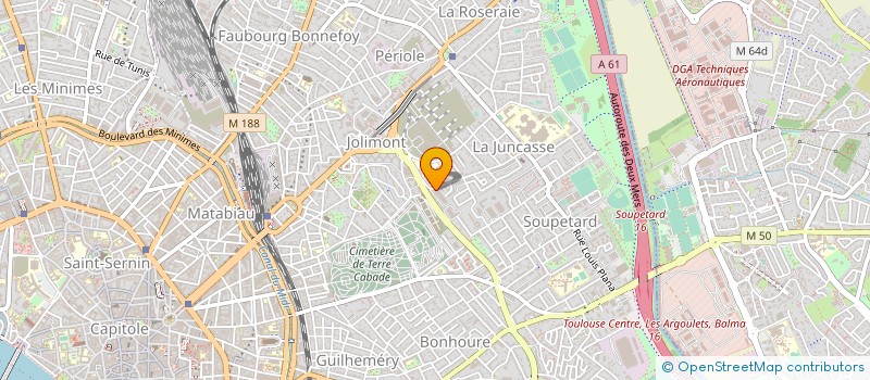 localisation de l'entreprise MADAME MARGUERITE GARCIA à TOULOUSE