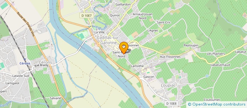 localisation de l'entreprise MADAME MARGUERITE GAUTIER-BRET  LOUPIAC