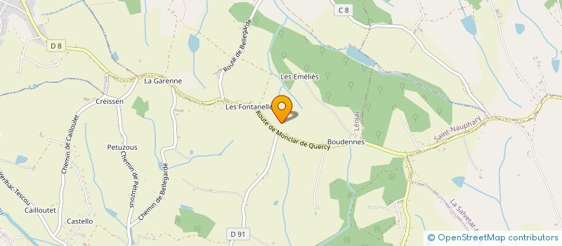 localisation de l'entreprise MADAME MARGUERITE GENLINSO  LEOJAC