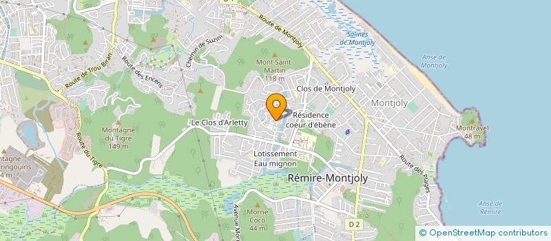 localisation de l'entreprise MADAME MARGUERITE GOLITIN à REMIRE-MONTJOLY