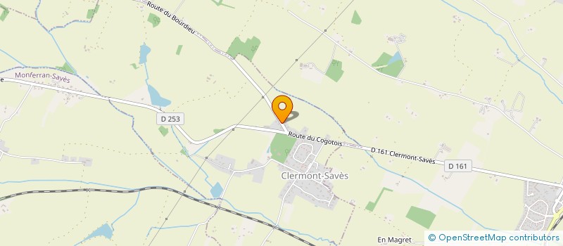 localisation de l'entreprise MADAME MARGUERITE GONELLA  CLERMONT-SAVES