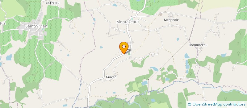localisation de l'entreprise MADAME MARGUERITE GOURMELON  MONTAZEAU