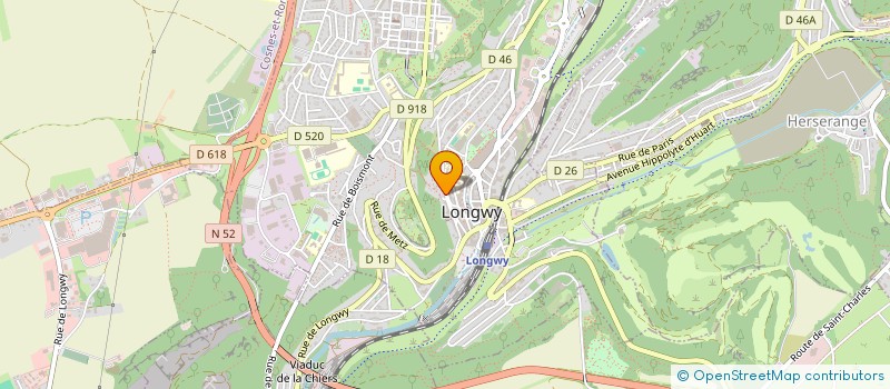 localisation de l'entreprise MADAME MARGUERITE GREGOIRE à LONGWY